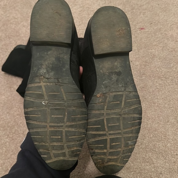 GUESS FACTORY Factory Shire Over-The-Knee Suede Boots - Picture 5 of 6